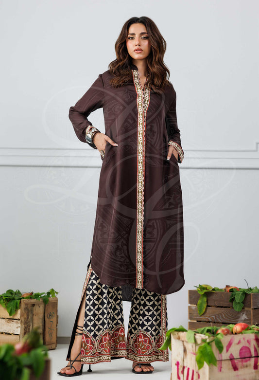 Layla Chatoor | Pret A Porter | LC-31 - Luxury Dress - available at Maria Faisal in UK and USA.