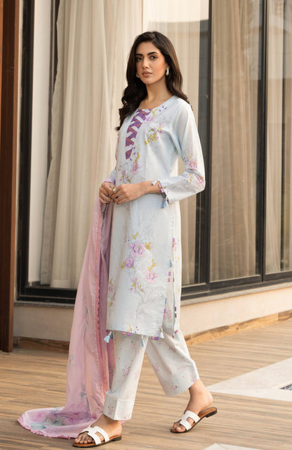 Alzohaib | Premium Prints 25 | AZP-25-15 by Maria Faisal - Registered Vendor of : Alzohaib - type : Ladies Clothes - 100% original wedding dresses