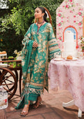 Elaf Premium | Printed Collection 24 | EEP-04B - Chic Teal - Waniyas