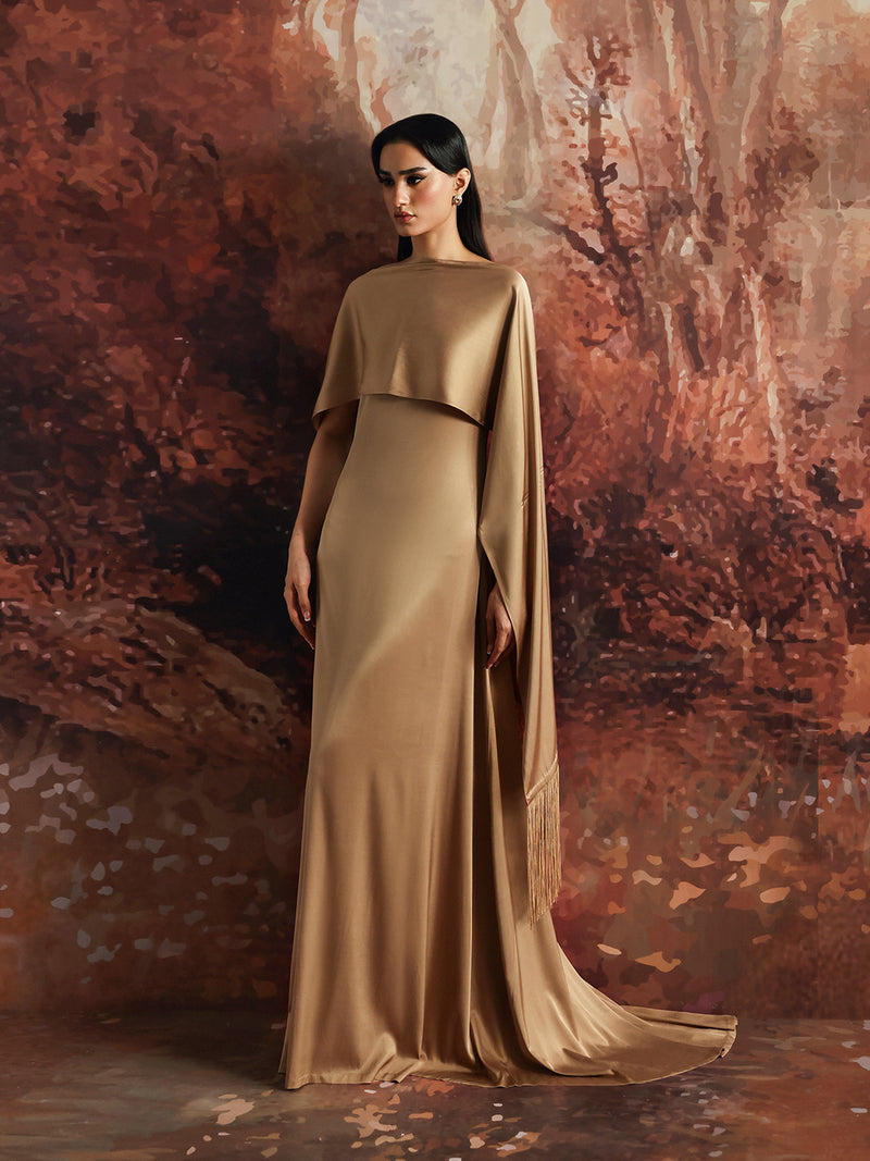 Caia | Basics 26 | Look 6 - Luxury Dress - available at Maria Faisal in UK and USA.