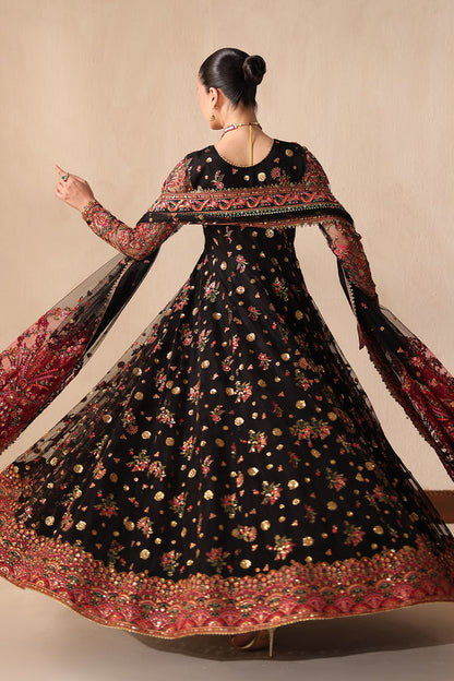 Baroque | Formals Collection | EMBROIDERED NET UF-4492 - Formal Dress - available at Maria Faisal in UK and USA.