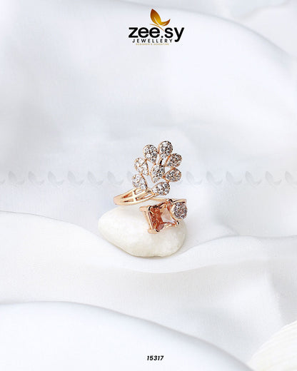 Delicate Leaf Ring - Rings 