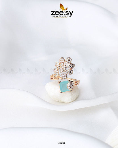 Delicate Leaf Ring - Rings 