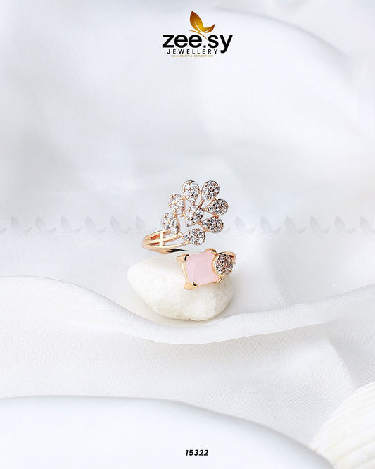 Delicate Leaf Ring - Rings 