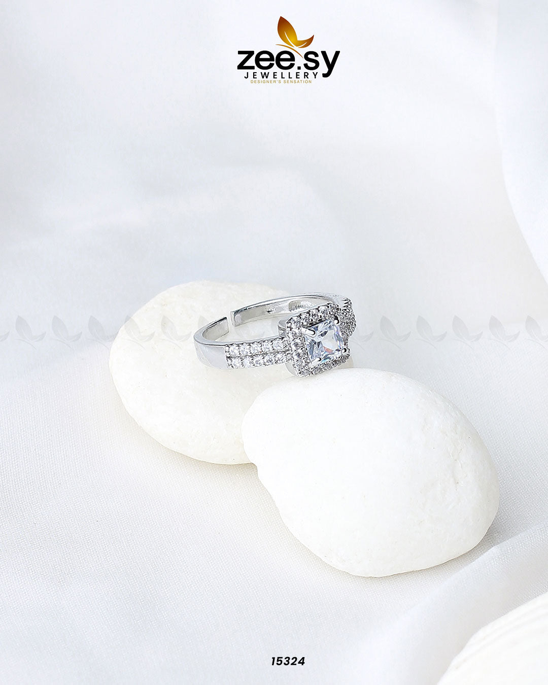 Lavish Zircon Ring - Rings 