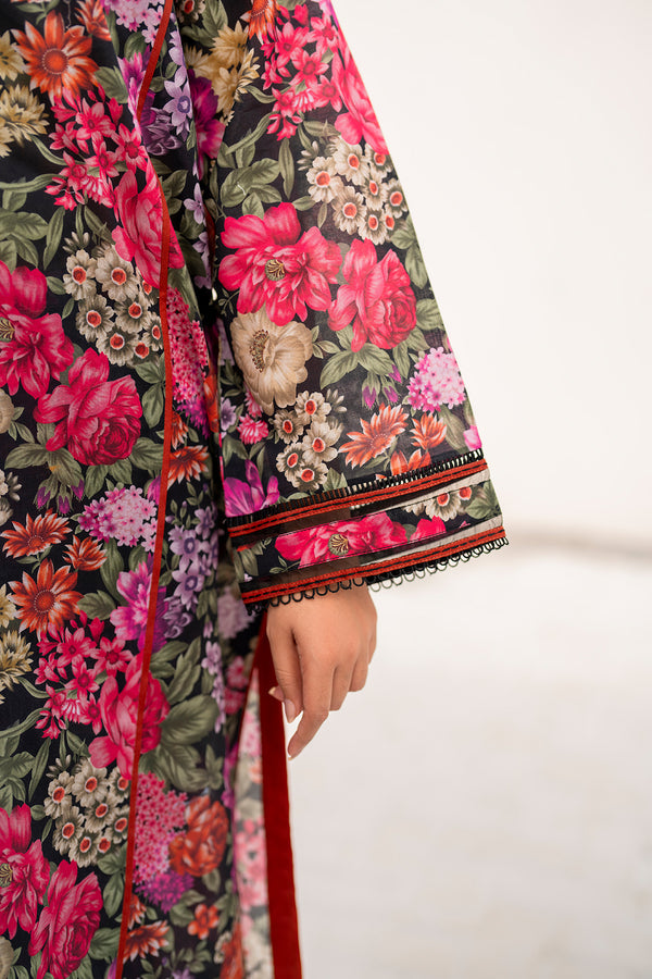 Baroque | Luxury Pret 24 | LAWN UF-666 - Designer Dress with Intricate embroidery and embellishments. Shop elegent wedding dress at Maria Faisal.