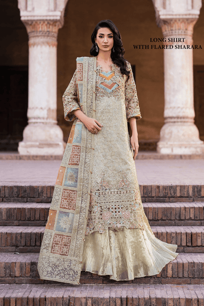 Iznik | Luxury Chiffon | ILC-02 by Maria Faisal - Registered Vendor of : Iznik - type : Ladies Clothes - 100% original wedding dresses
