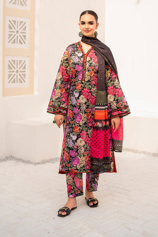 Baroque | Luxury Pret 24 | LAWN UF-666 - Designer Dress with Intricate embroidery and embellishments. Shop elegent wedding dress at Maria Faisal.