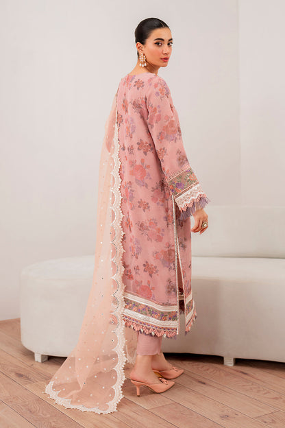 Baroque | Formals Collection | EMBROIDERED CHIFFON UF-705 - Formal Dress - available at Maria Faisal in UK and USA.