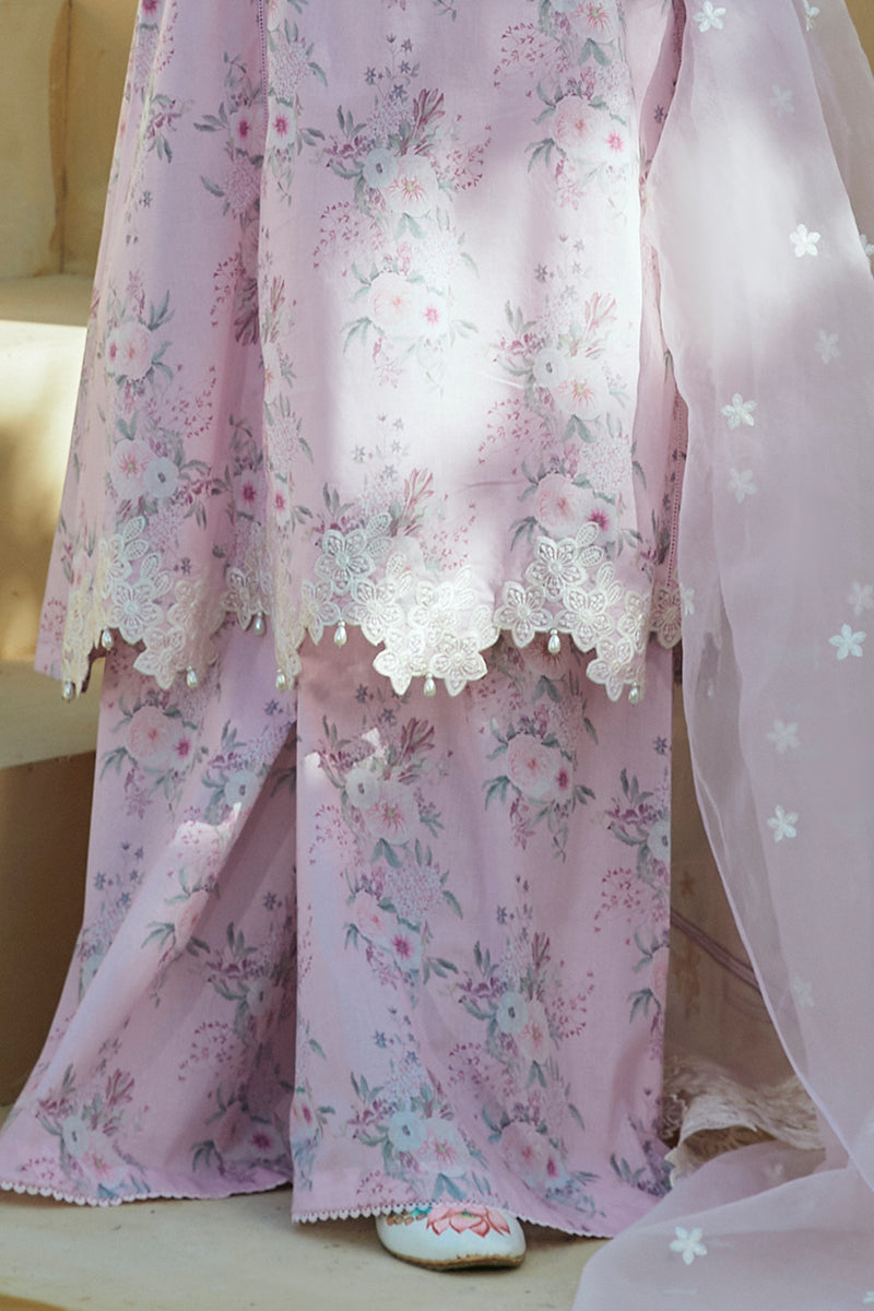 Cross Stitch | Premium Lawn 24 | SHADOW BERRY - Ladies Clothes - Maria Faisal