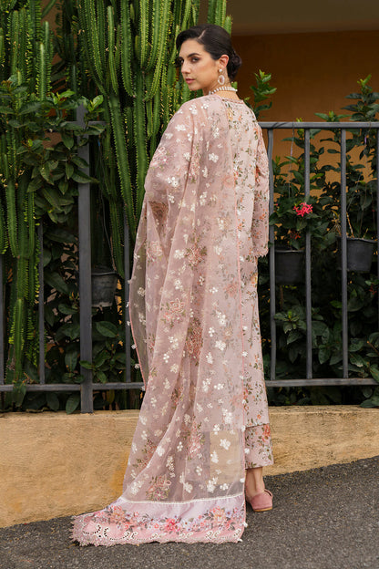 Baroque | Luxury Pret 24 | LAWN UF-585 - Designer Dress with Intricate embroidery and embellishments. Shop elegent wedding dress at Maria Faisal.