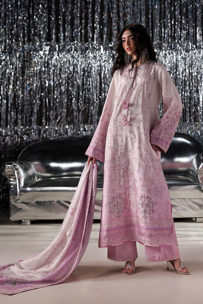 Rangrasiya | Luxe Silk 26 | Cherie - Luxury Dress - available at Maria Faisal in UK and USA.