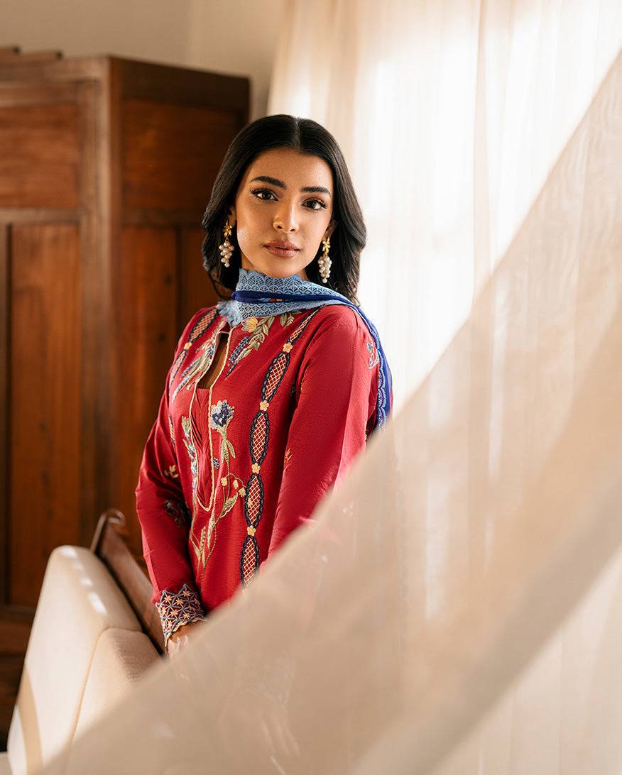 Roheenaz | Aashiyana Lawn | Ushna by Maria Faisal - Registered Vendor of : Roheenaz - type : Ladies Clothes - 100% original wedding dresses