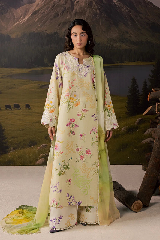 Vanya | Post Crds of July | SM-026 - Luxury Dress - available at Maria Faisal in UK and USA.