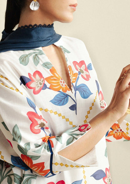 Zara Shahjahan | Coco Prints 25 | Loom-3A - Ladies Clothes - Maria Faisal