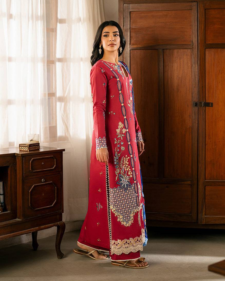 Roheenaz | Aashiyana Lawn | Ushna by Maria Faisal - Registered Vendor of : Roheenaz - type : Ladies Clothes - 100% original wedding dresses