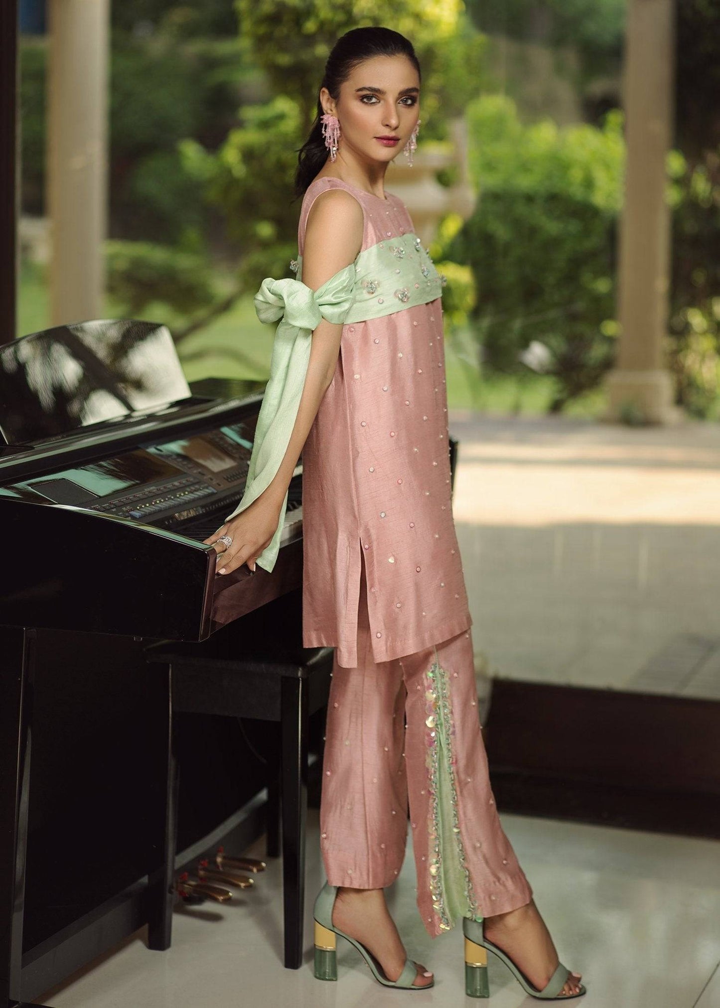 Hana | Serendipity Ready to Wear | Pistachio by Maria Faisal - Registered Vendor of : Hana - type : Ladies Clothes - 100% original wedding dresses