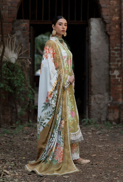 AJR Couture | Sard Sham | Gulrukh - Casual Dress - available at Maria Faisal in UK and USA.