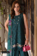 Noor by Saadia Asad | Eid Luxury Schiffli Laserkari 25 | D5- Teal by Maria Faisal - Registered Vendor of : Noor by Saadia Asad - type : Ladies Clothes - 100% original wedding dresses