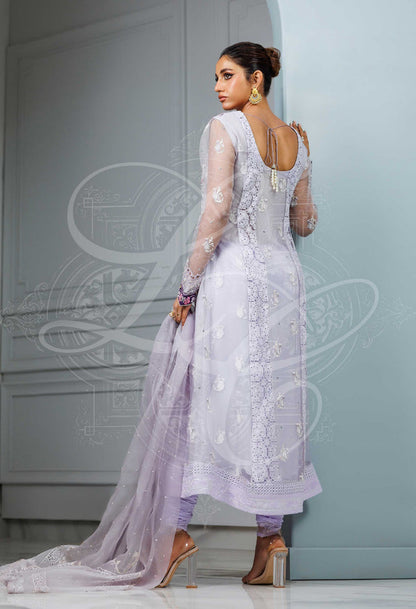 Layla Chatoor | Luxury Pret | Zaya - Luxury Dress - available at Maria Faisal in UK and USA.