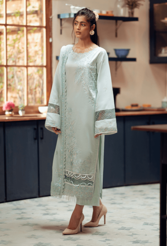 Humdum | Lala Rukh Lawn | Lalarukh - D04 by Maria Faisal - Registered Vendor of : Humdum - type : Ladies Clothes - 100% original wedding dresses