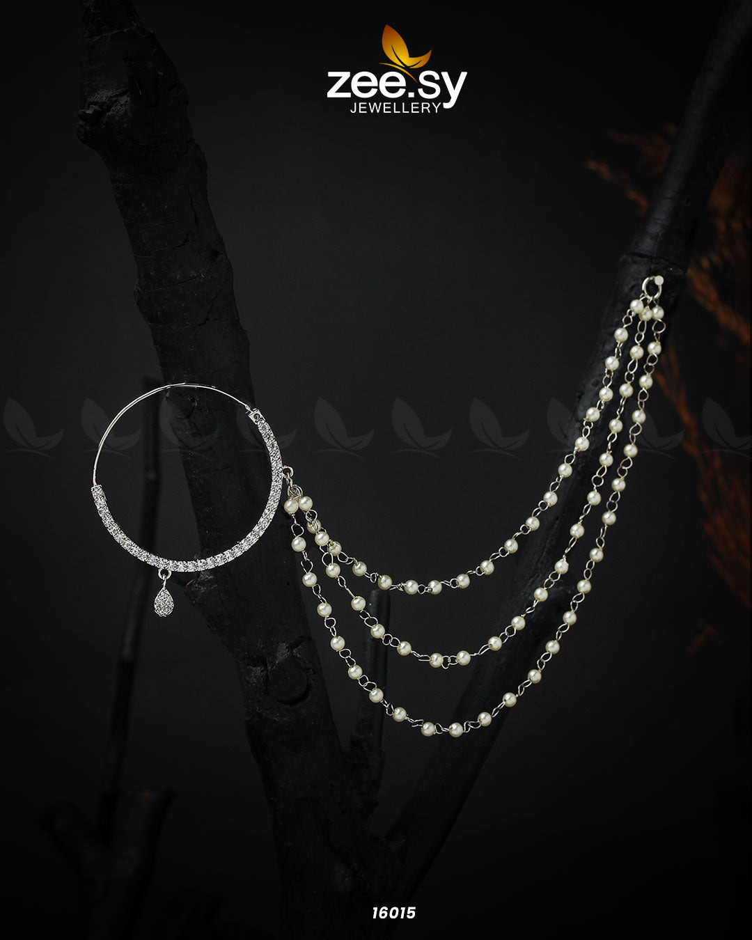 Bride Zircan Nose Ring - Nose ring 