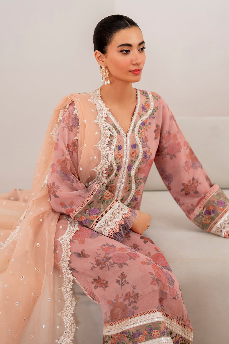 Baroque | Formal Collection | CHIFFON UF-705 - Ladies Clothes 