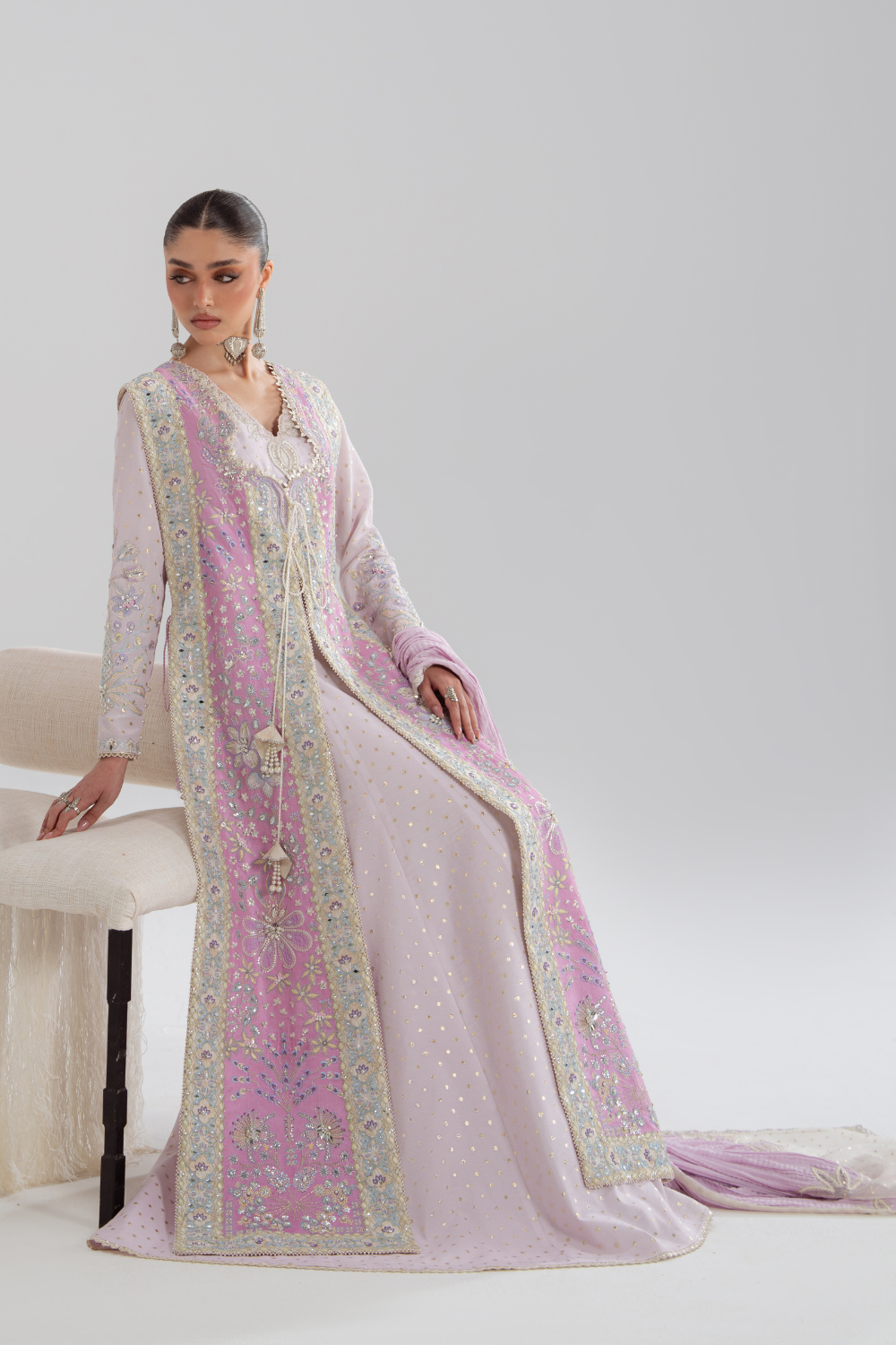 Soraya | Silk Edit 26 | Zareen - Formal Dress - available at Maria Faisal in UK and USA.