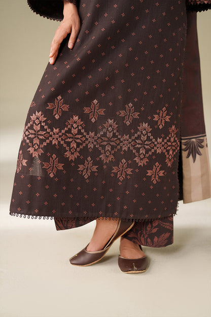 Iznik | Winter Chapter 25 | UE-559 Printed Khaddar - Casual Dress - available at Maria Faisal in UK and USA.