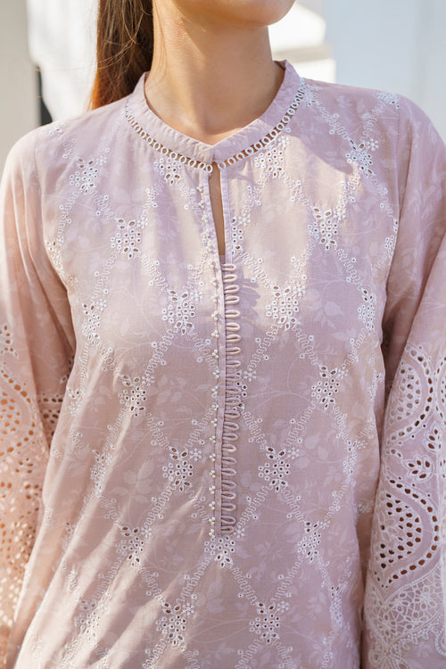 Baroque | Luxury Pret 24 | LAWN UF-583 - Designer Dress with Intricate embroidery and embellishments. Shop elegent wedding dress at Maria Faisal.