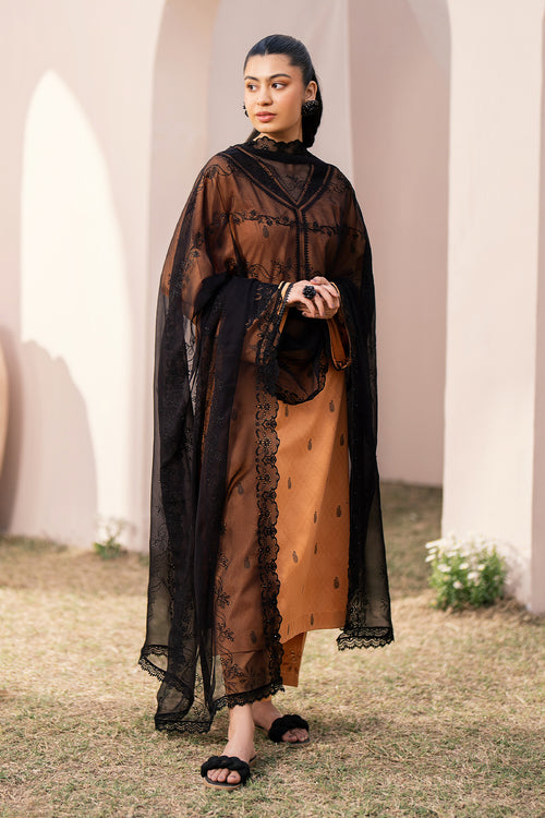 Baroque | Luxury Pret 24 | JACQUARD LAWN UF-613 - Designer Dress with Intricate embroidery and embellishments. Shop elegent wedding dress at Maria Faisal.