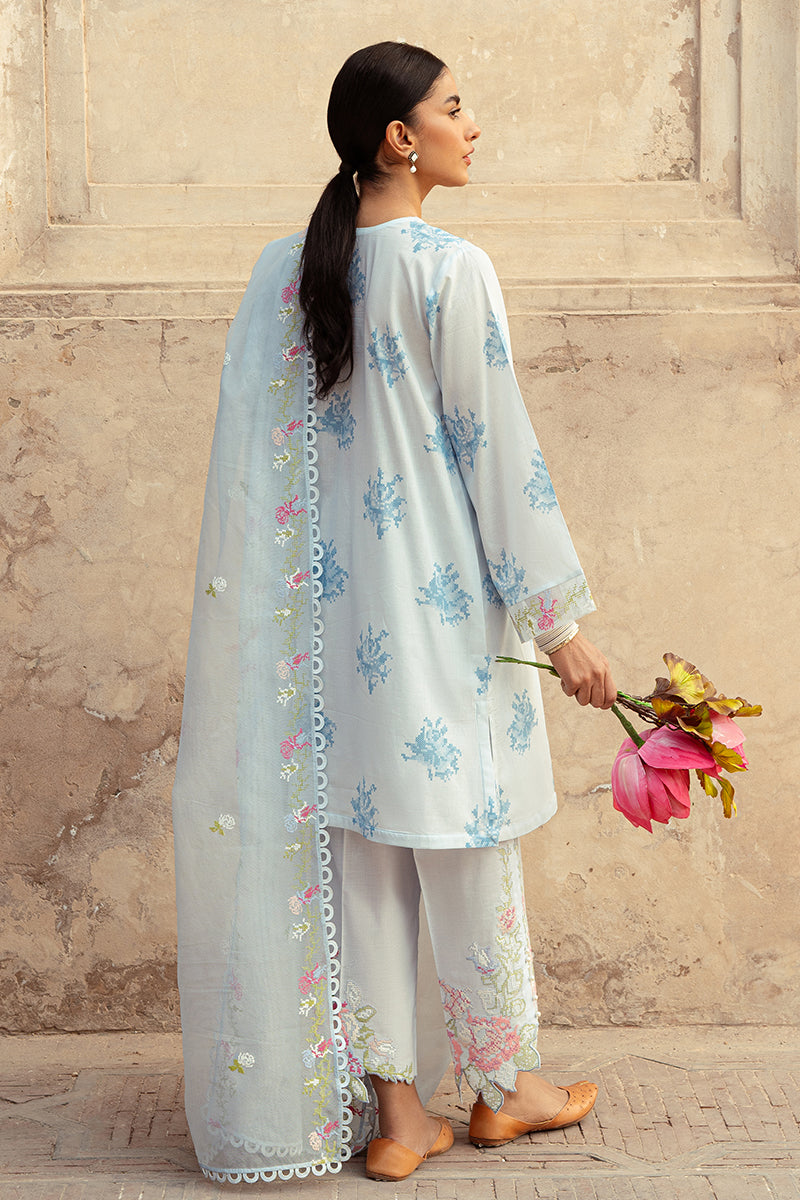 Cross Stitch | Premium Lawn 24 | DAWN MIST - Ladies Clothes - Maria Faisal