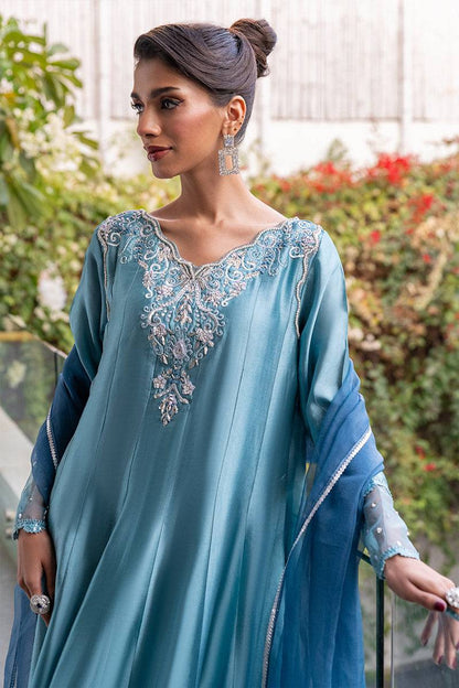 Chic Ophicial | Celenia Pret | Denim Blue by Maria Faisal - Registered Vendor of : Chic Ophicial - type : Ladies Clothes - 100% original wedding dresses