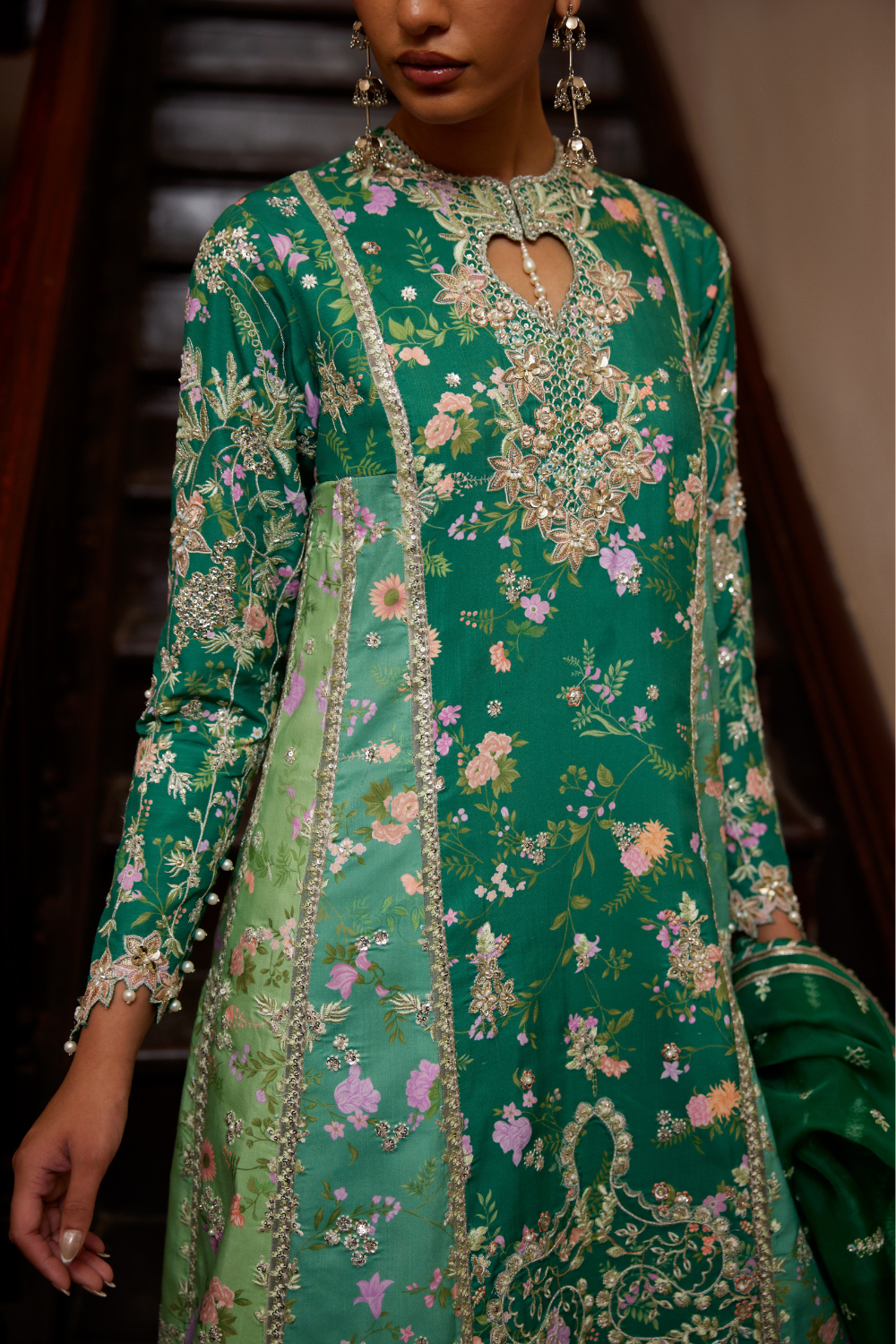 Soraya | Silk Edit 26 | Sorelle - Formal Dress - available at Maria Faisal in UK and USA.