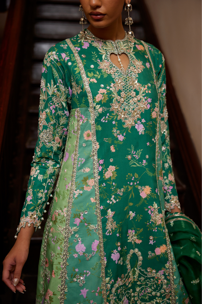 Soraya | Silk Edit 26 | Sorelle - Formal Dress - available at Maria Faisal in UK and USA.
