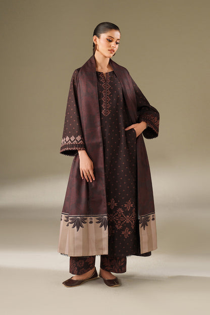 Iznik | Winter Chapter 25 | UE-559 Printed Khaddar - Casual Dress - available at Maria Faisal in UK and USA.