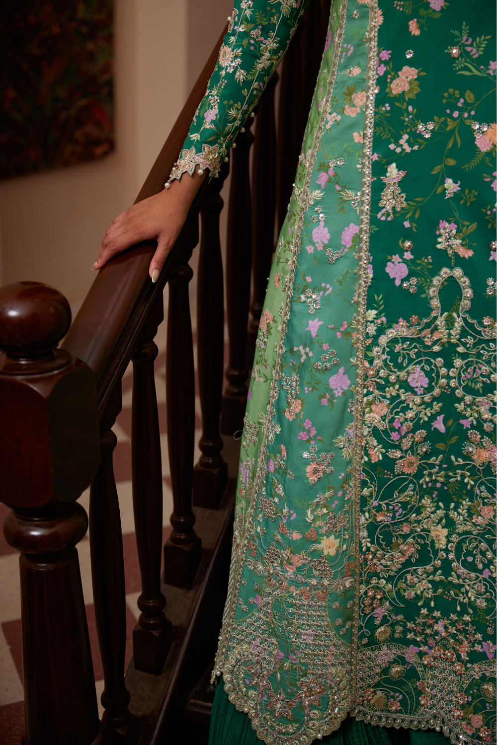 Soraya | Silk Edit 26 | Sorelle - Formal Dress - available at Maria Faisal in UK and USA.