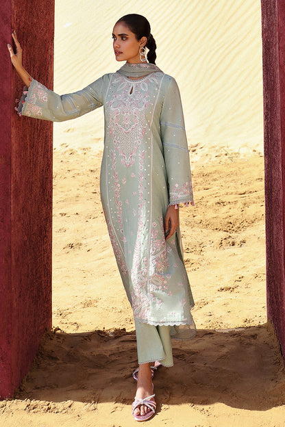 Cross Stitch | Eid Lawn 24 | MYSTIC VERVE - Designer Dress with Intricate embroidery and embellishments. Shop elegent wedding dress at Maria Faisal.