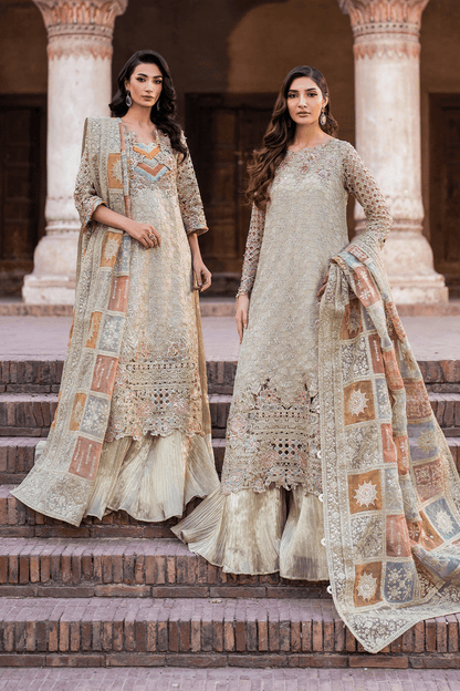 Iznik | Luxury Chiffon | ILC-02 by Maria Faisal - Registered Vendor of : Iznik - type : Ladies Clothes - 100% original wedding dresses