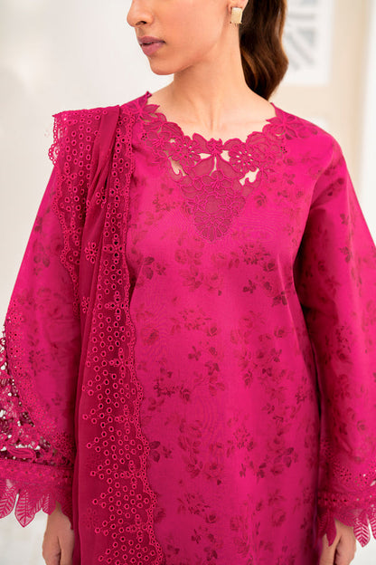 Baroque | Luxury Pret 24 | LAWN UF 668 - Designer Dress with Intricate embroidery and embellishments. Shop elegent wedding dress at Maria Faisal.