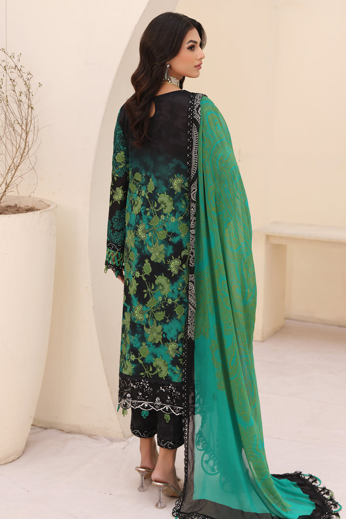 Charizma | Naranji Embroidered Lawn 24 | CN4-007 - Maria Faisal