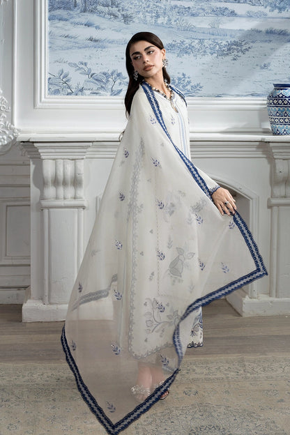 Rangrasiya | Lumeire Silk | Luna - Luxury Dress - available at Maria Faisal in UK and USA.