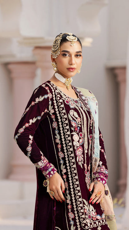 Zebtan | Andaz e Makhmal | ZAM-04 - Ladies Clothes - Maria Faisal