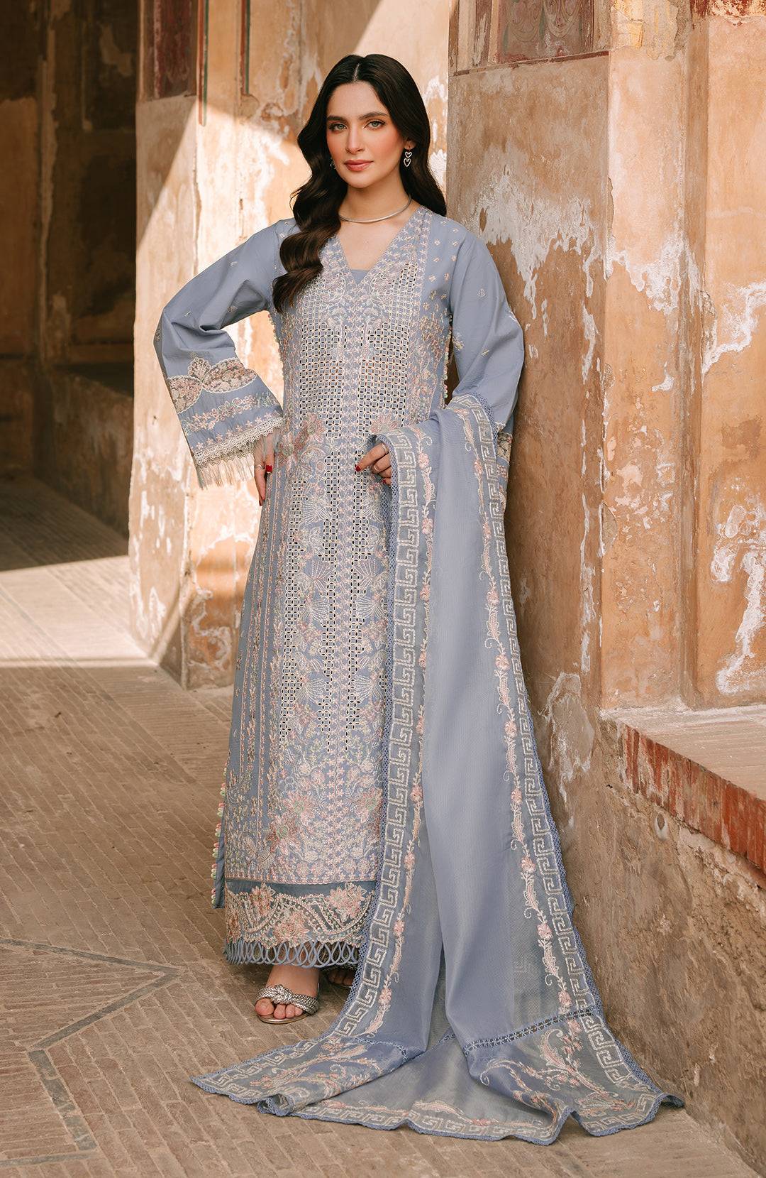 Fiona | Sarang Lawn 25 | Aysel by Maria Faisal - Registered Vendor of : Fiona - type : Ladies Clothes - 100% original wedding dresses
