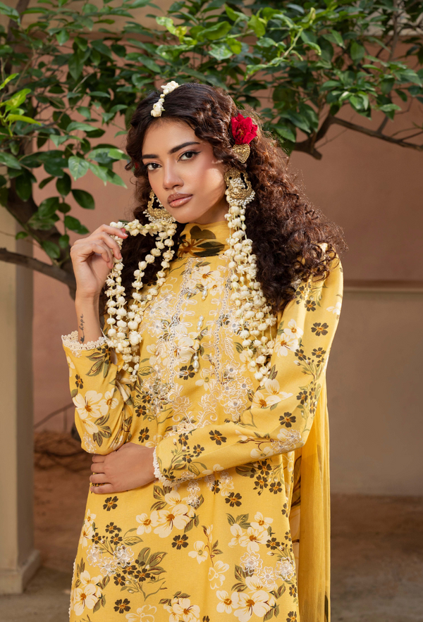 Humdum | Zaiba 25 | D03 - Ladies Clothes - Maria Faisal