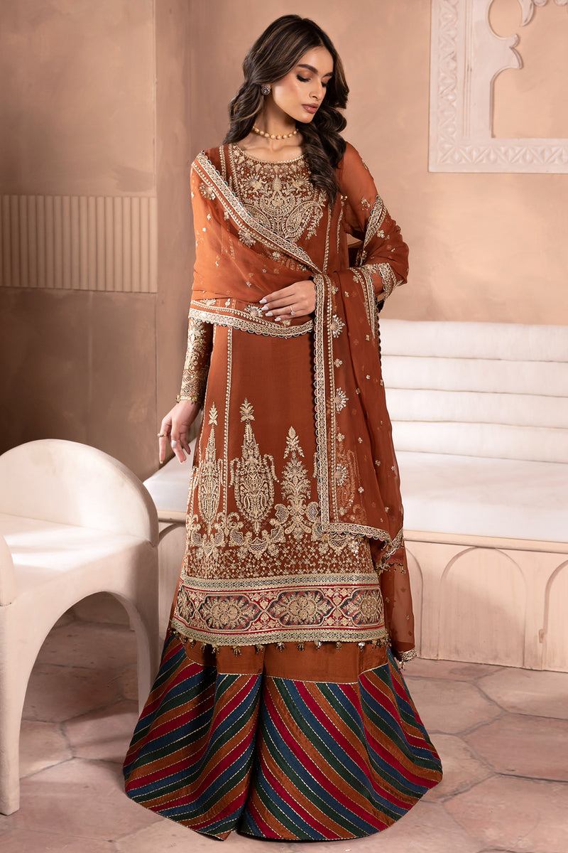 Jazmin | Formals Collection | CHIFFON UC-3040 - Ladies Clothes - Maria Faisal