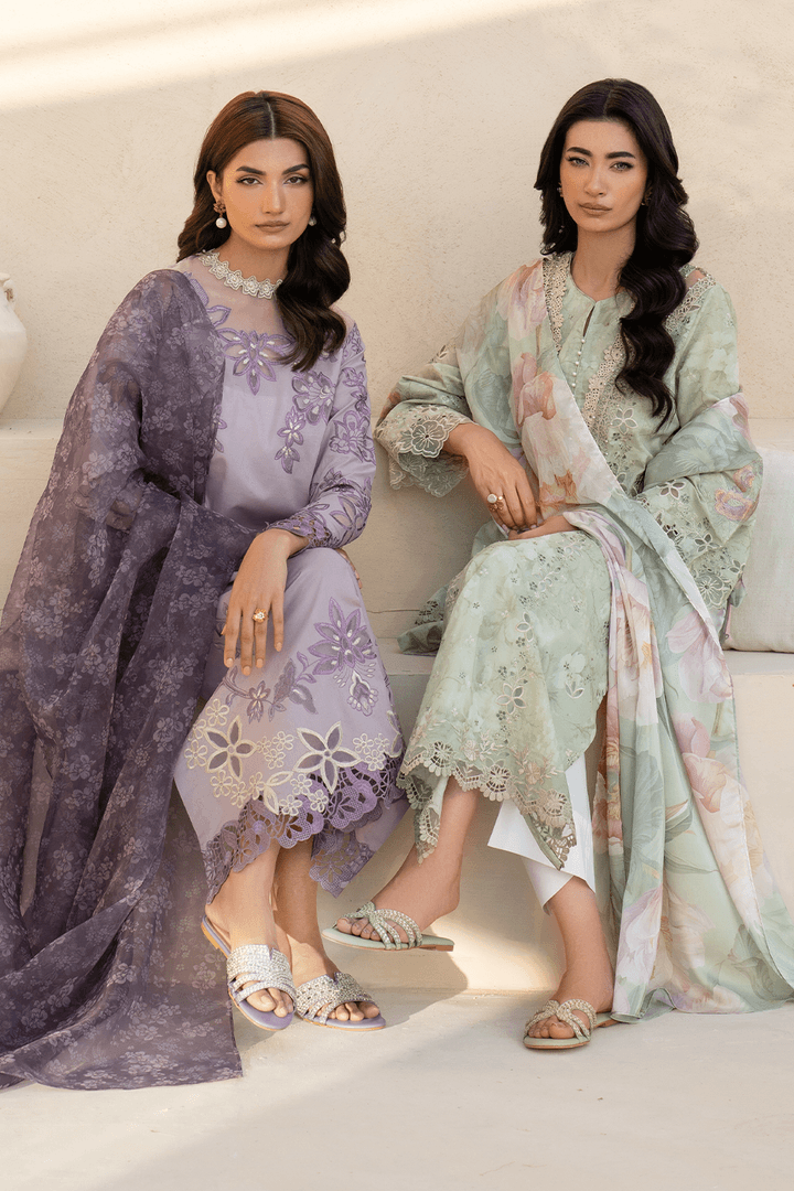 Iznik | Festive Lawn 25 | EFL-01 by Maria Faisal - Registered Vendor of : Iznik - type : Ladies Clothes - 100% original wedding dresses