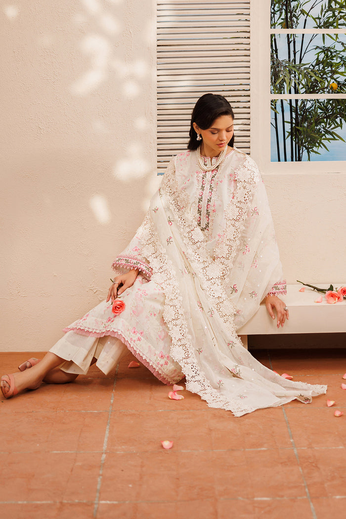 Baroque | Luxury Pret Summer | UF-4392 - Luxury Dress - available at Maria Faisal in UK and USA.