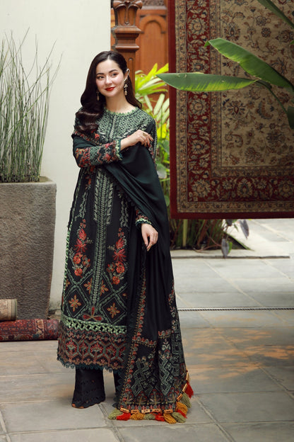 Maryam Hussain | Winter Shawl 25 | Almas - Formal Dress - available at Maria Faisal in UK and USA.