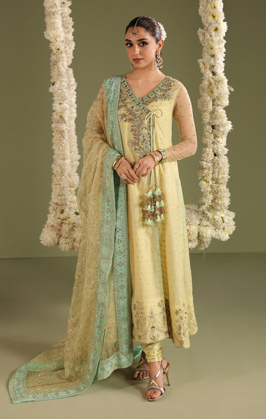 Maya | Jahanara Festive Edit 26 | MEHRUNISSA - Formal Dress - available at Maria Faisal in UK and USA.